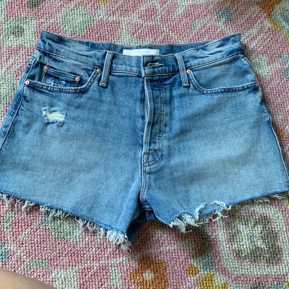 New without tags Mother the Tomcat kick fray short